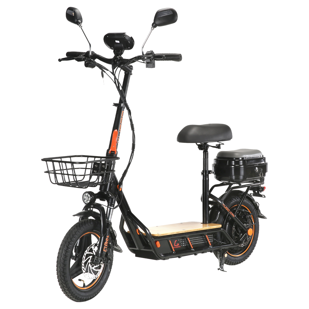 картинка Электросамокат Kugoo C1 Pro Plus (черный) 2025 | велосалон Драйв г. Липецк