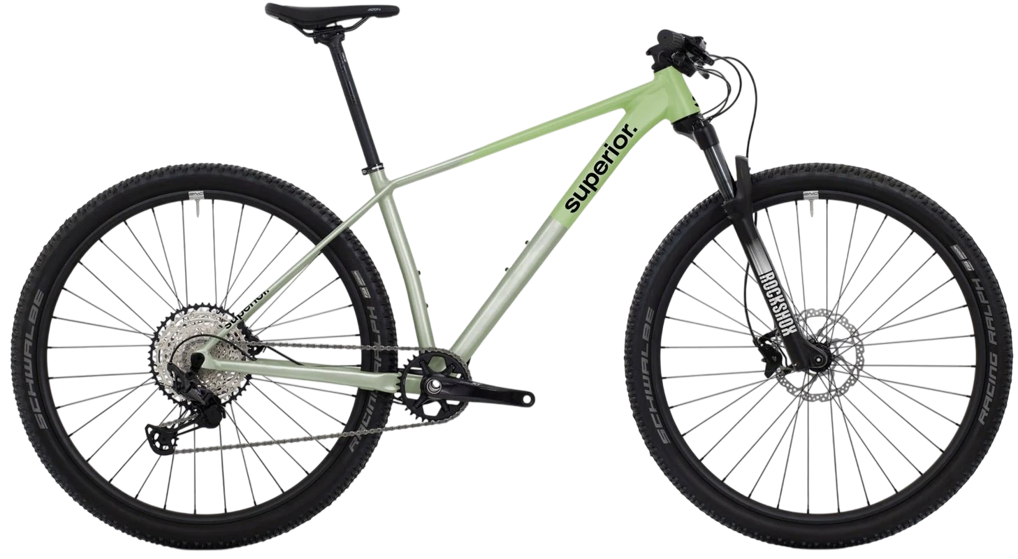 картинка Велосипед Superior XP 6.1 29'' (Gloss Rainbow Green) | велосалон Драйв г. Липецк