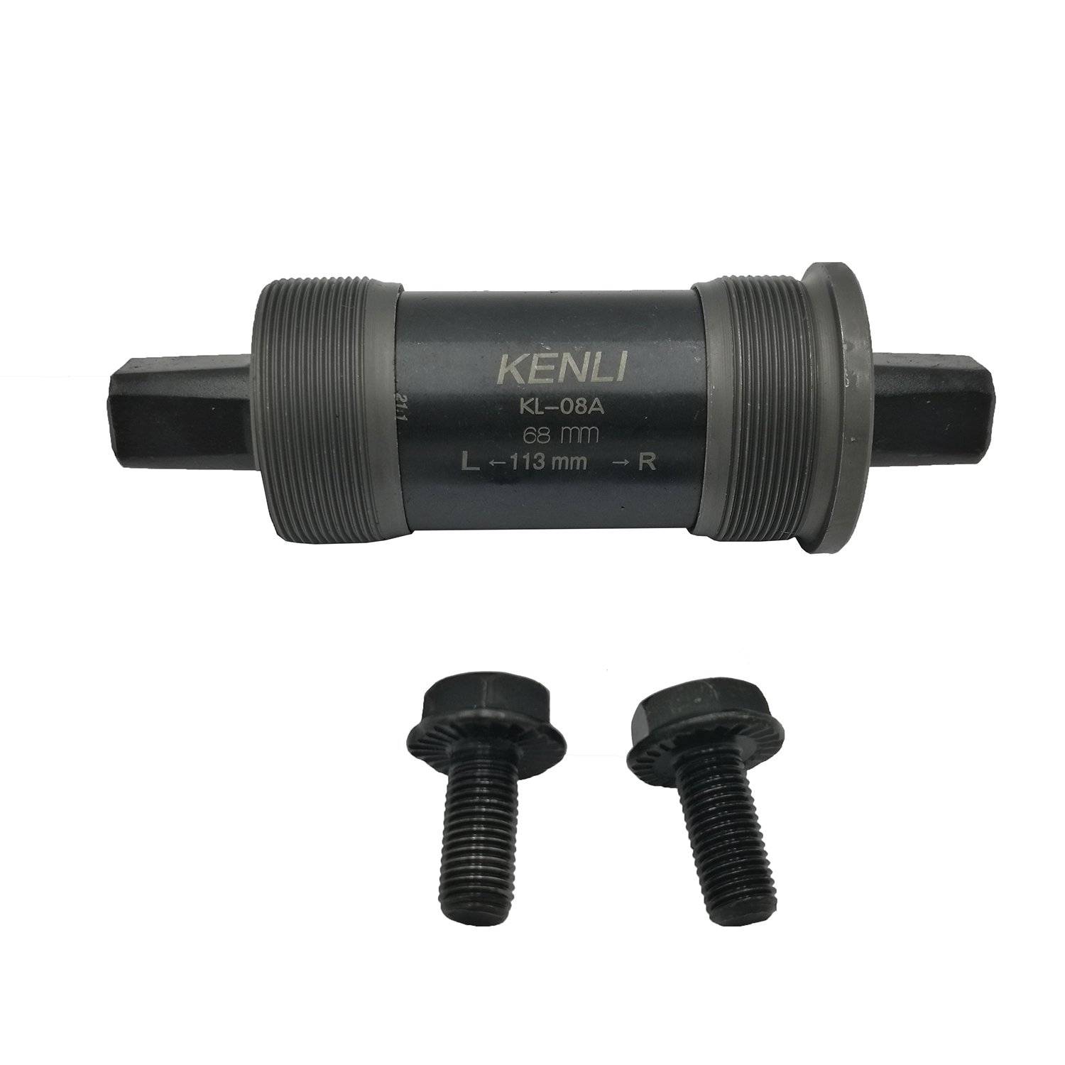 картинка Картридж МТВ 113мм под квадрат цв черный Kenli | велосалон Драйв г. Липецк