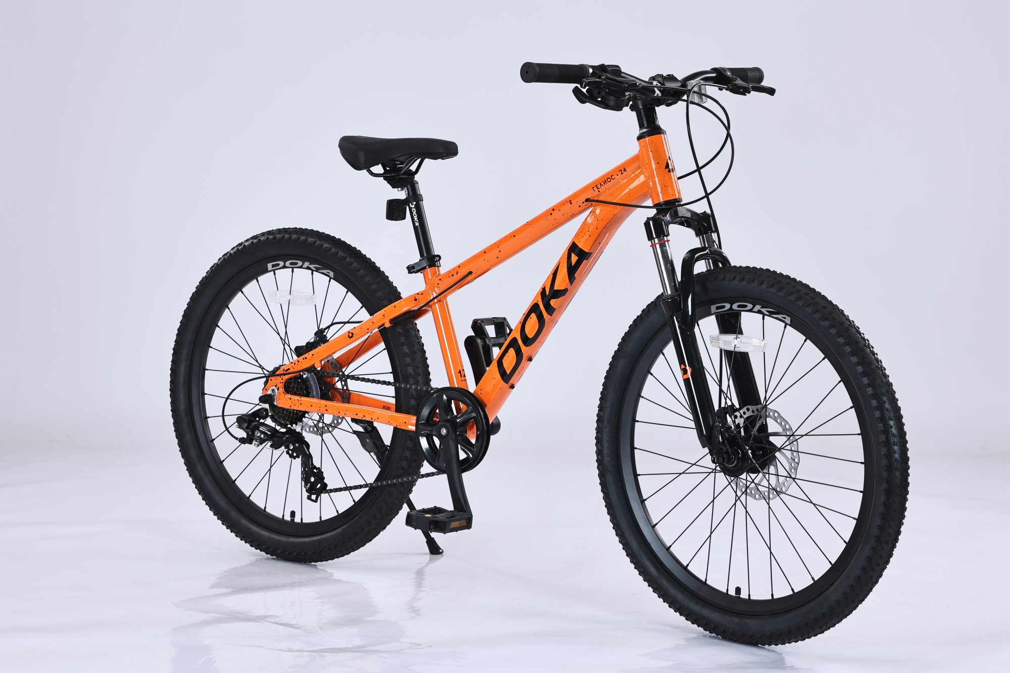 картинка Велосипед Doka Гелиос 24" (оранжевый) | велосалон Драйв г. Липецк